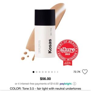 Kosas Tinted Face Oil
